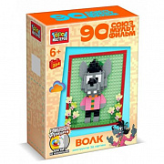 416228 Конструктор 3D картина волк 90лет союзмультфильм, 264 дет. Город мастеров в кор.288шт