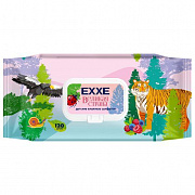 Влажные салфетки EXXE Великая страна для детей (Ягодный микс), 120 шт