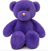 35 см Мягкая игрушка медведь, фиолетовый, 35 см (BC/VIO/25)