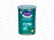 Мыло туалетное DURU DIAMONDS  экопак 4*90гр. Изумруд 1/16