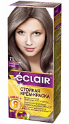 Стойкая крем-краска д/волос, ECLAIR тон 7.1 Холодный русый 1/12 Оливия