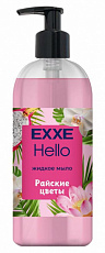 Мыло жидкое EXXE Hello  "Райские цветы", 500 мл