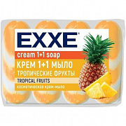 Мыло туалетное EXXE 4 x75гр. Тропические фрукты 1/12