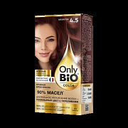 Стойкая крем-краска для волос серии Only Bio COLOR Тон 4.5 Махагон 115мл/15шт(РС)