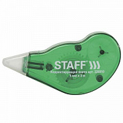 Корректирующая лента STAFF 5мм*3м, корпус зеленый, с подкручиванием,  блистер, 226810/Россия