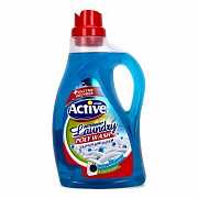 Гель для стирки белья ACTIVE универсальный "Poly Wash" Свежесть моря, 2500 мл 1/6