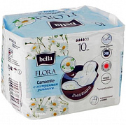 Прокладки Bella Flora Camomile 10 шт. (с ароматом ромашки)  1/36