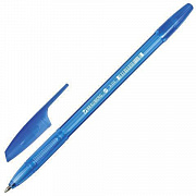 Уп. 50 шт. Ручка шариковая BRAUBERG X-333 TONE, СИНЯЯ, корпус тонированный, узел 0,7мм, линия 0,35мм