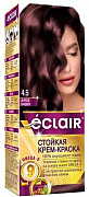 Стойкая крем-краска д/волос, ECLAIR тон 4.5 Дикая вишня 1/12 Оливия