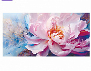 OPTIMA Конверт для денег Без текста (розовый цветок на синем) 1-04-0448