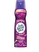 Дезодорант спрей Lady Speed Stick Unique  Be yourself 48ч 150 мл  1/12