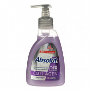 Мыло жидкое "Абсолют" 250г PRO серебро + коллаген 1/15