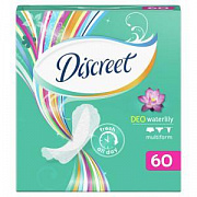 Прокладки ежедневные Discreet Deo Trio Multiform Водная лилия 60 шт 1/8