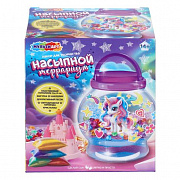 415697 Набор для творчества насыпной террариум единорог MultiArt в кор.40шт