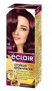Стойкая крем-краска д/волос, ECLAIR  тон 4.6 Божоле 1/12 Оливия