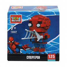 Конструктор сборная фигурка супергерои, 125 дет. Город мастеров 401626 