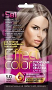 Cтойкая крем-краска для волос серии «Effect Сolor» 50мл, тон 5.0 темно-русый(РС) 1/15