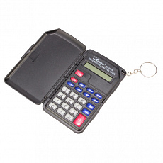 Калькулятор карманный 10*6см, 8 разрядов, пласт. футляр,  батарейка-"таблетка", С-40534
