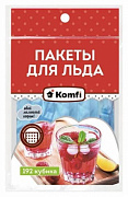 Пакеты для льда 192 кубика в ПП упаковке Самозатягивающийся, Komfi/200