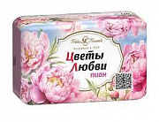 Мыло Цветы Любви 90г Пион (НК) 1/72