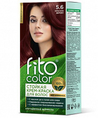 Стойкая крем-краска для волос серии "Fitocolor", тон 5.6 красное дерево 115мл 1/20