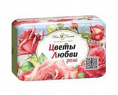 Мыло Цветы Любви 90г Роза (НК) 1/72