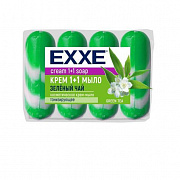 Мыло туалетное EXXE 4 x75гр. Зеленый чай 1/12 