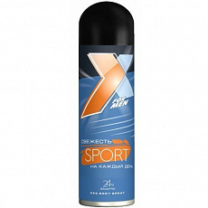 Дезодорант X Style аэроз муж д/тела Sport 145мл/Сибр/24